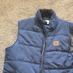 Field & Stream Dark Blue Quilted Vest
